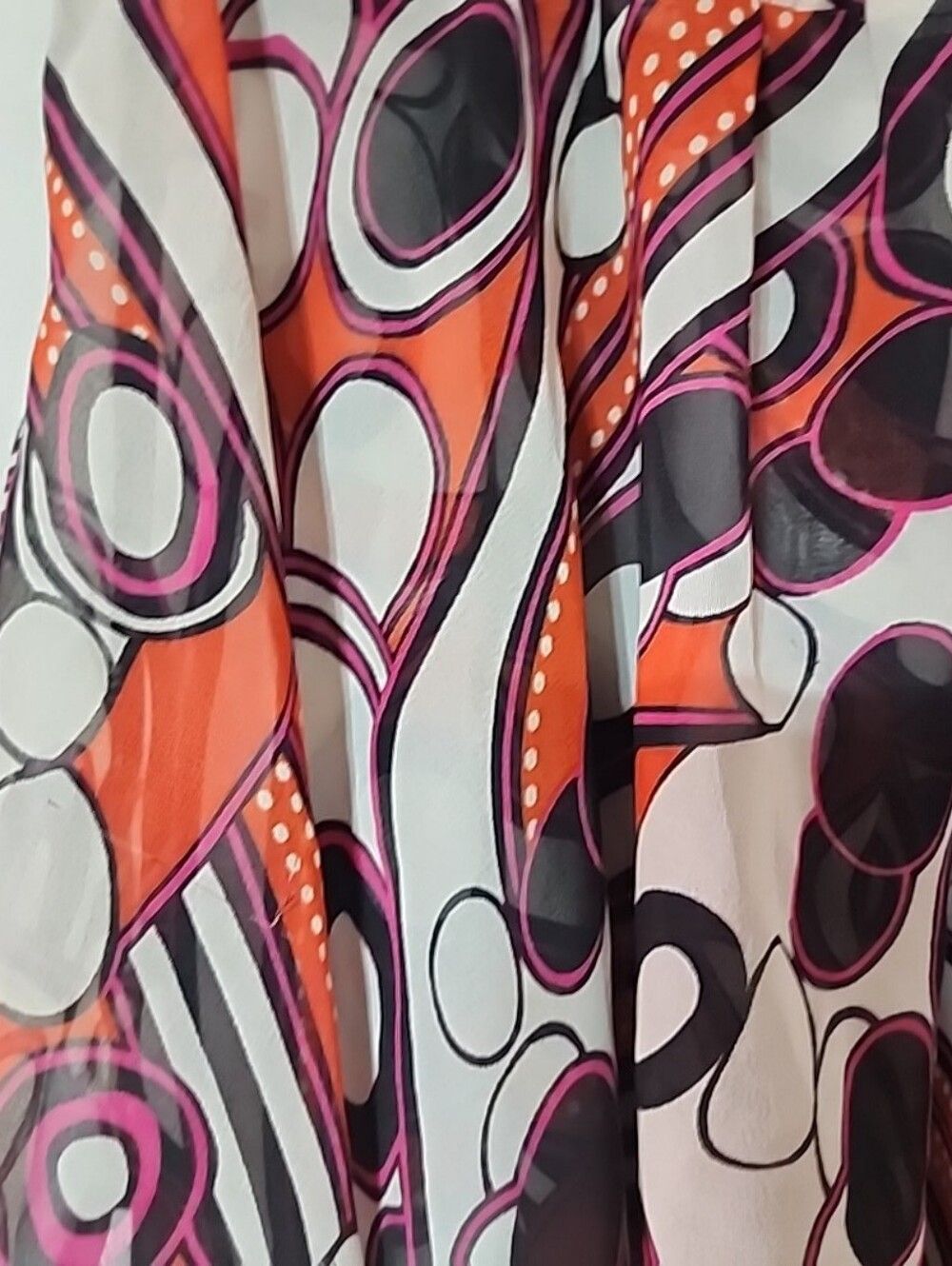 Whats Hot Y2k Handker Chief Tube Dress. Size Large - Picture 8 of 8
